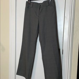 Ann Taylor Loft size 2P. Black/grey plaid pants